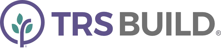 TRS Build home remodeling horizontal logo TRS Build home remodeling horizontal logo